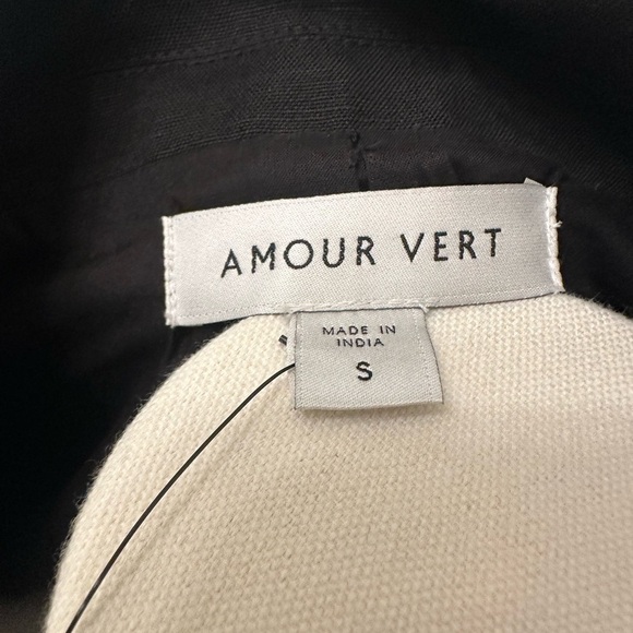 Amour Vert Slim Tobie Summer Blazer Women’s Oversized Size Small NWT $250 MSRP - Picture 11 of 12